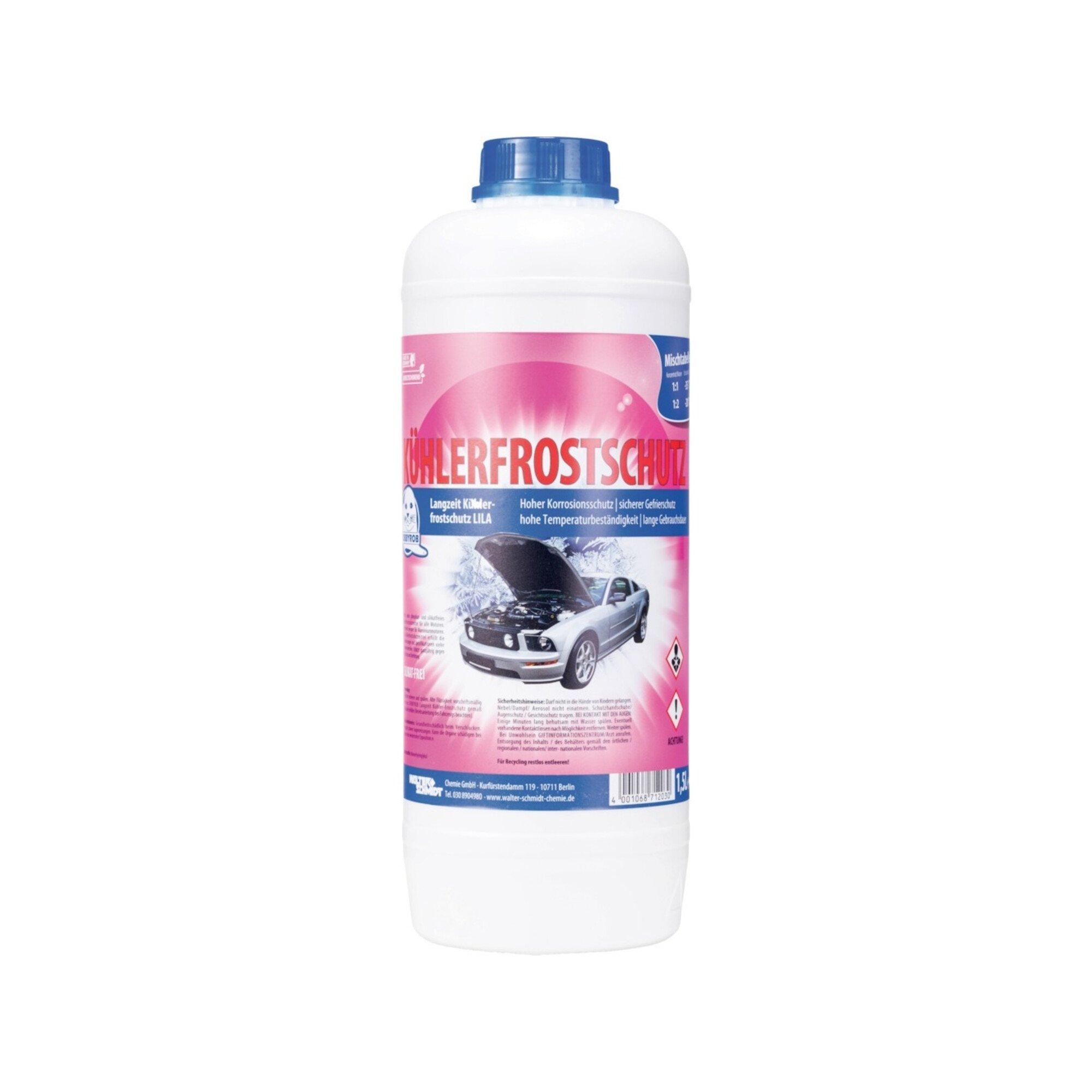 Robbyrob Kühlerfrostschutz R12+ lila silikatfrei 1,5L ; Walter Schmidt Chemie GmbH (8001000000)