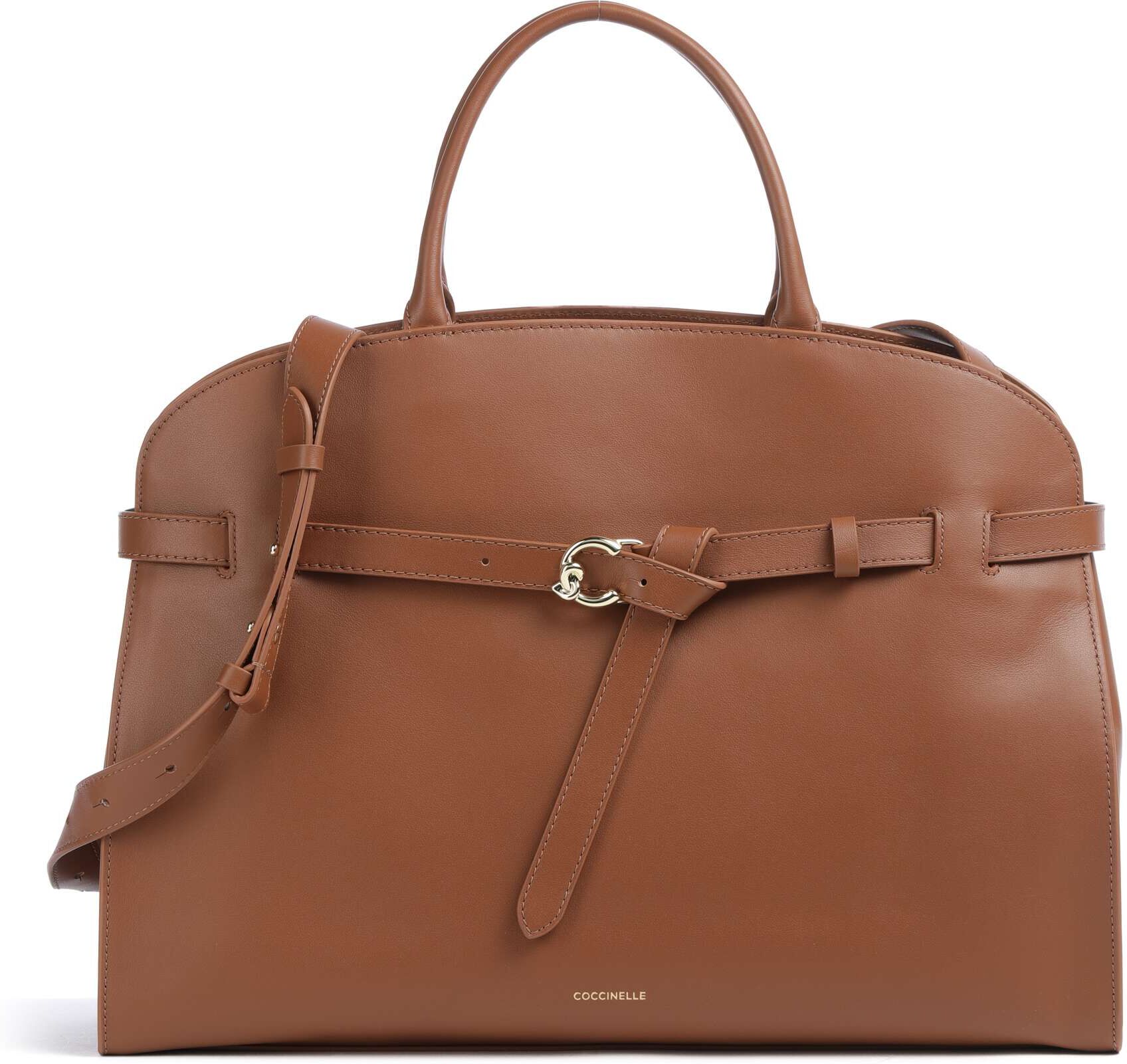 Coccinelle Sabine Handtasche aus Leder, braun