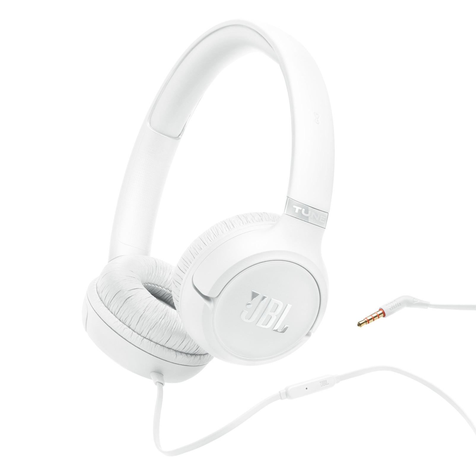 JBL TUNE 530 - kabelgebundener On-Ear-Kopfhörer Mikrofon weiß