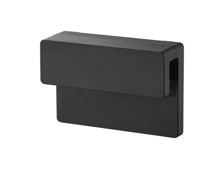 Tower Film Hook Wide Toothbrush & Toothpaste Holder BK