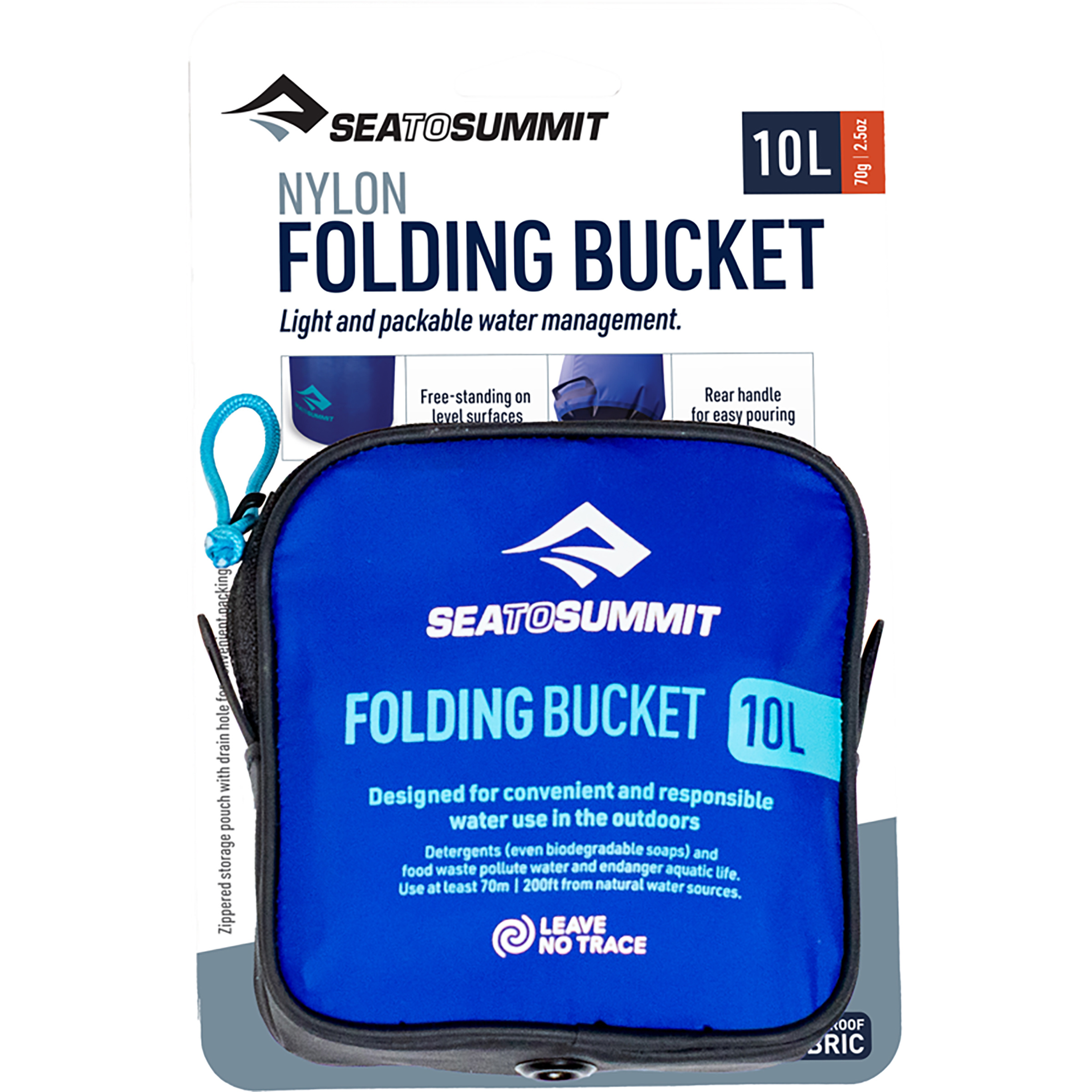 Sea to Summit Folding Bucket Reise-Accessoires blau Größe 10L Camping