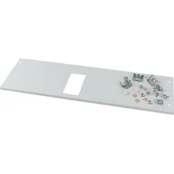 Eaton 121797 Frontblende, +Einbausatz, für NZM1, horizontal, 3/4p, HxB=150x600mm, grau XMN130606C