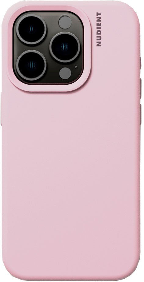 Nudient iPhone 15 Pro Base Silicone Cover - Baby Pink