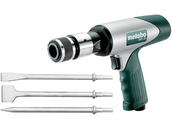 metabo 601561500 - Marteau burineur Pneumatique DMH 290 Kit de Demande d'air 330 l/sec avec Coffret