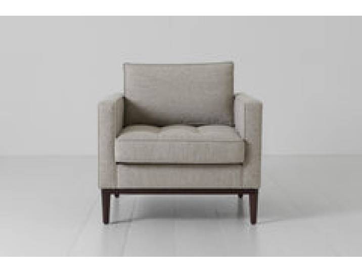 Sessel Model 02, Steingrau