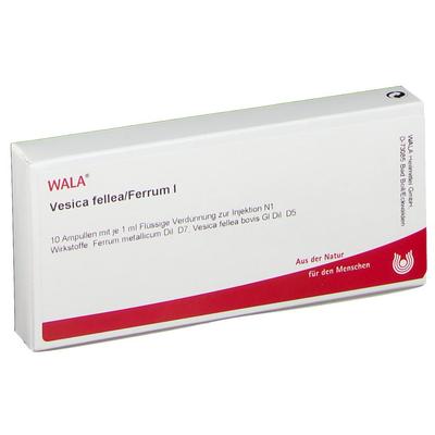 Vesica FELLEA/Ferrum I Ampullen 10x1 ml