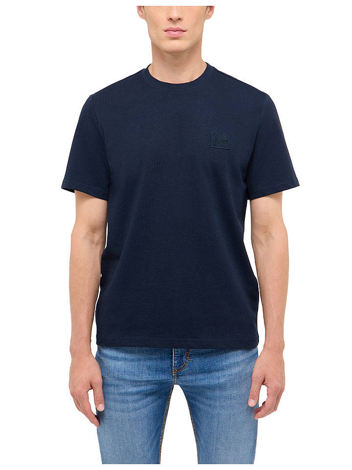 Mustang Shirt in Dunkelblau - XL