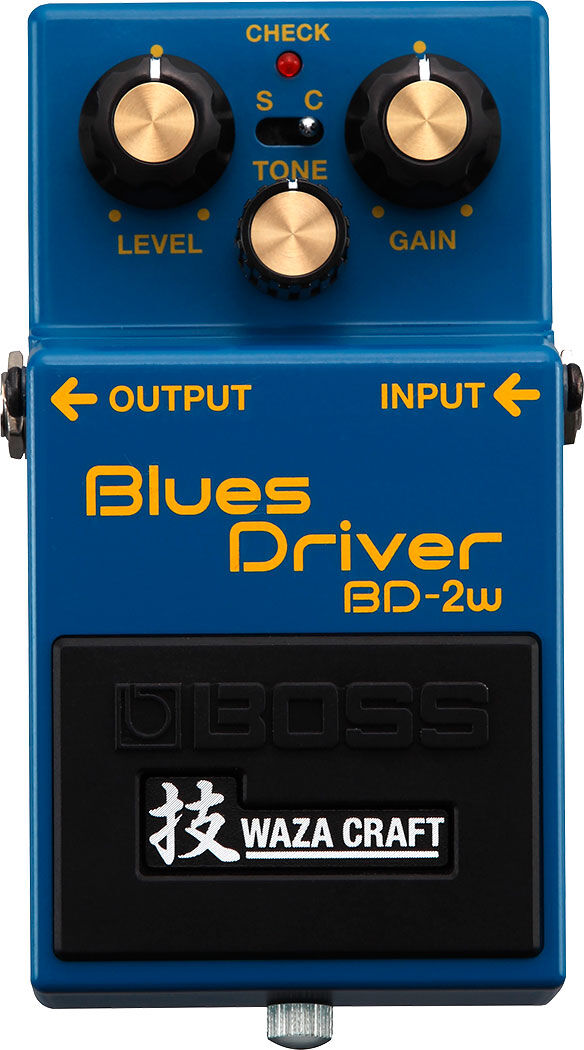 Boss BD-2W BLUES DRIVER Edição WAZA CRAFT MADE IN JAPAN