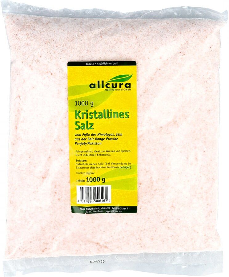 Kristallines Salz v.Fusse d.Himalaya fein gem.
