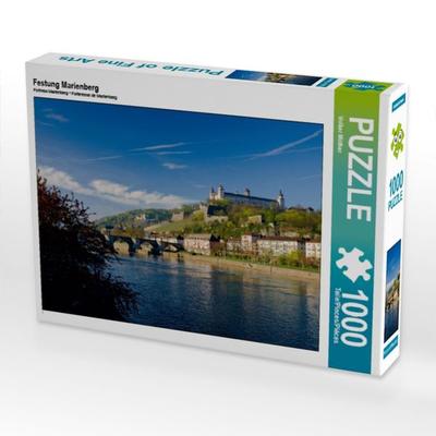 CALVENDO Puzzle Festung Marienberg | 1000 Teile Lege-Größe 64x48cm Foto-Puzzle für glückliche Stunden