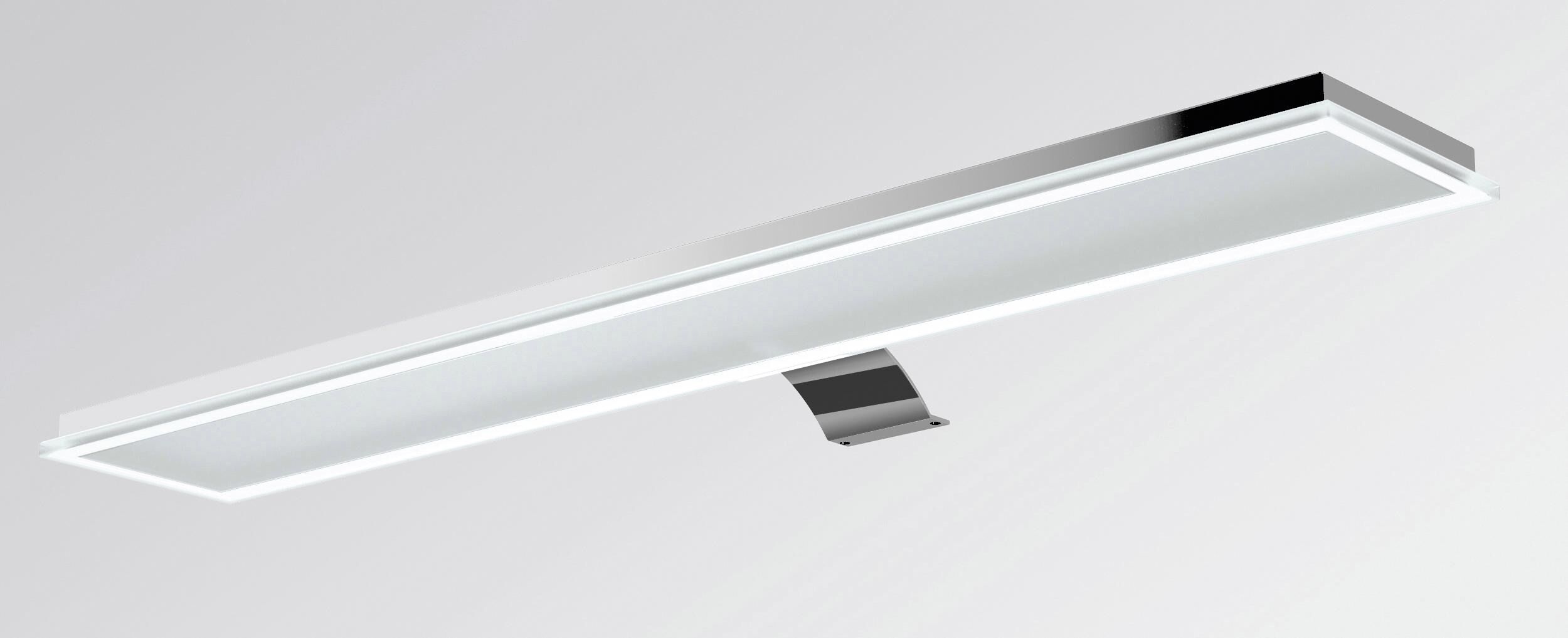 EVOTEC LED Bilderleuchte "PALMA", Energieeffizienz: F (A-G), silber (chromfarben), H: 1,8cm, Leuchten