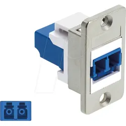 DELOCK 91092 - LC Duplex Einbaubuchse / Buchse