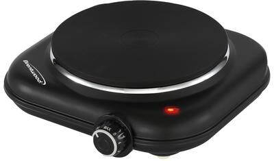 Brentwood 1100w Single Cast Iron Burner Hot Plate Black