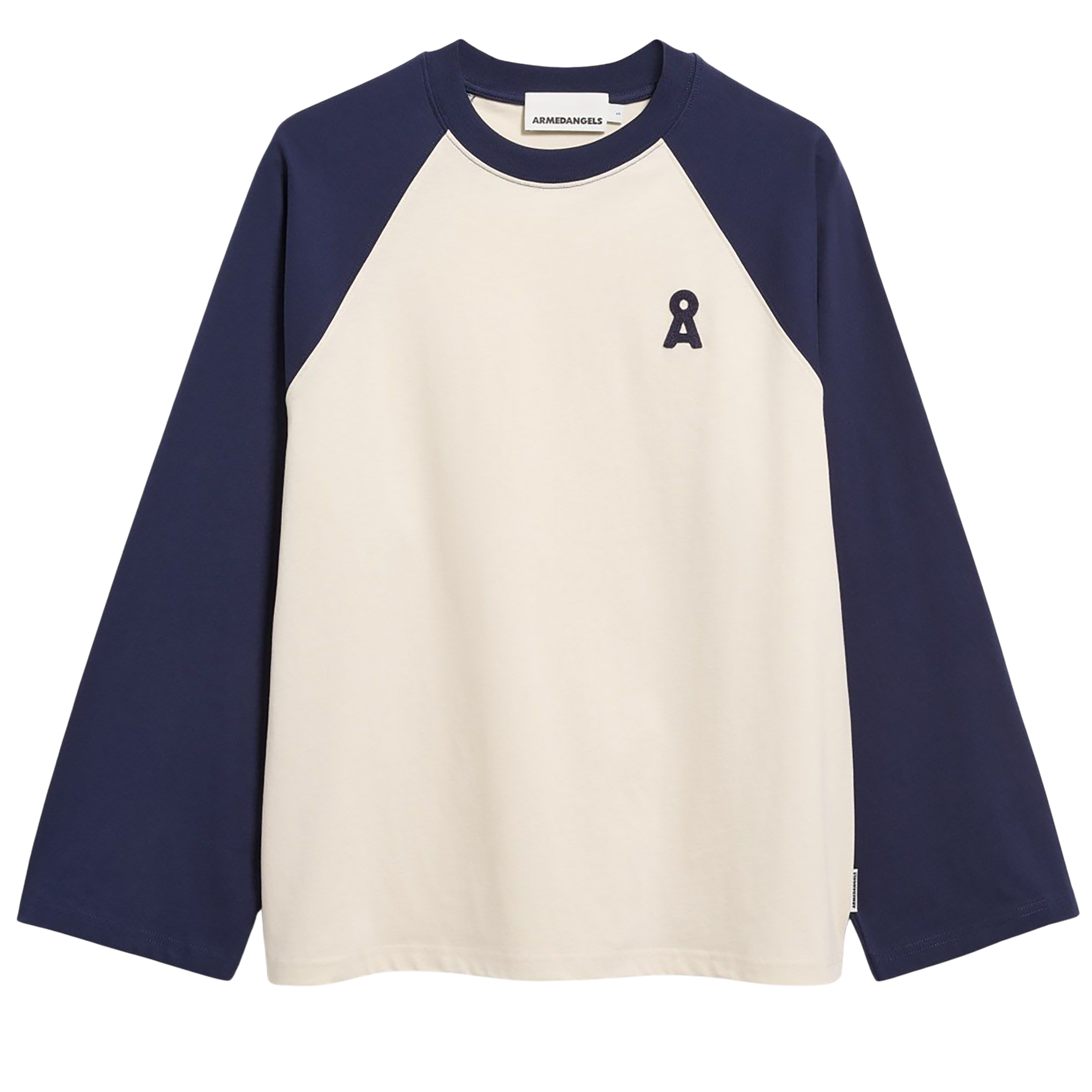 Armedangels Iconic å Raglan Damen Longsleeves beige Größe XS Lifestyle Atmungsaktiv
