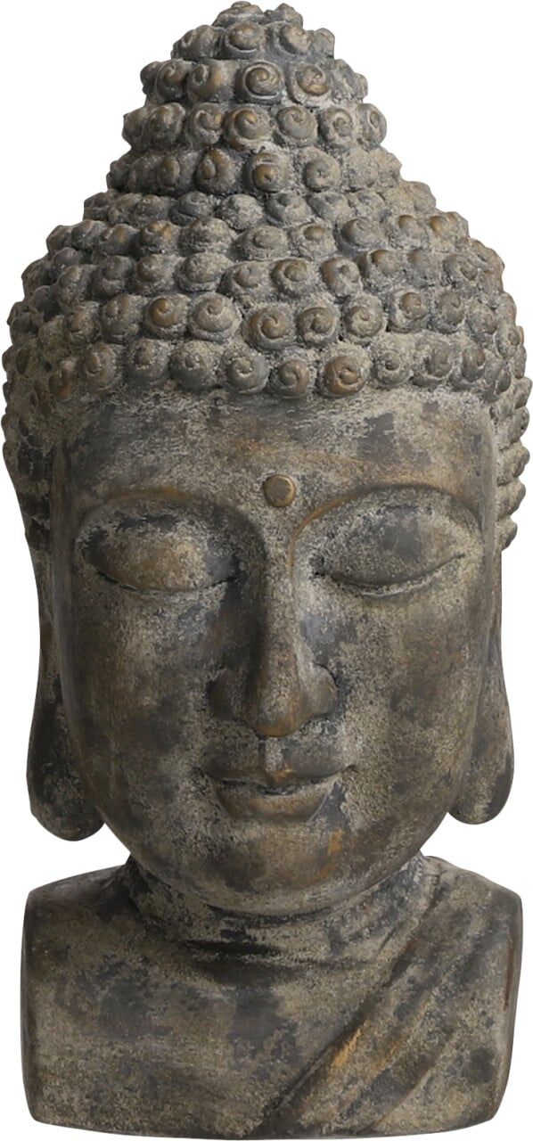 Mica Decorations Mica Buddha grau Magnesium 48 cm
