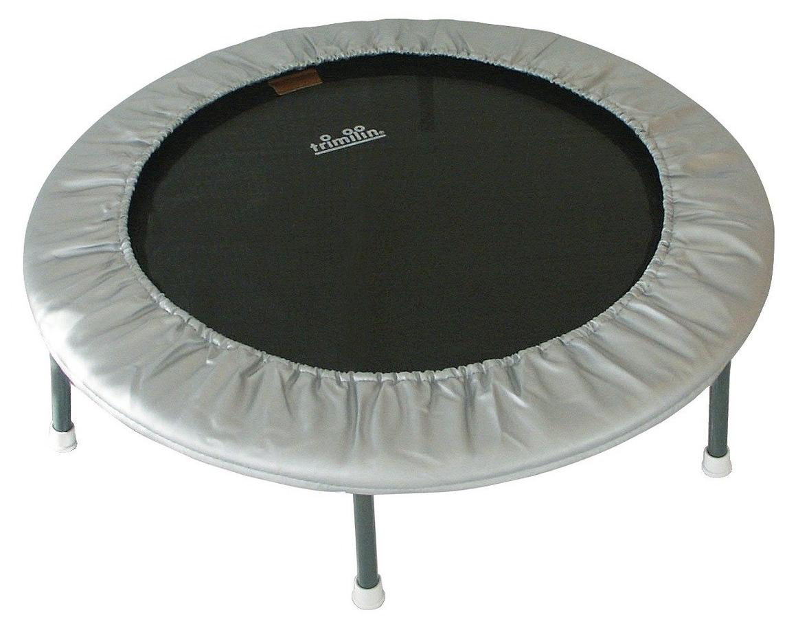 Trampoline - Fitness-Trampoline für Erwachsene, unisex - Durchmesser 102 cm - Schwarz - 36 Federn