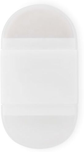 Taille-crayon et gomme goodies personnalisés GOMA2 blanc