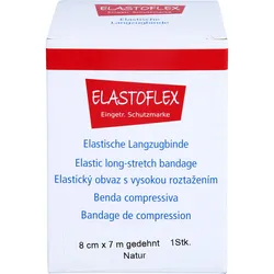 Elastoflex-Langzugbinde 8cmx7M Ged. Natur 1 ST