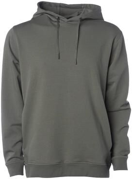 Independent Trading Co. EXP25PH Perform Hooded Sweatshirt in Pine size Large   Triblend