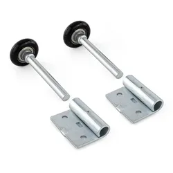 Teckentrup Laufrolle mit Halter, 115 mm Achse, 2 Stück