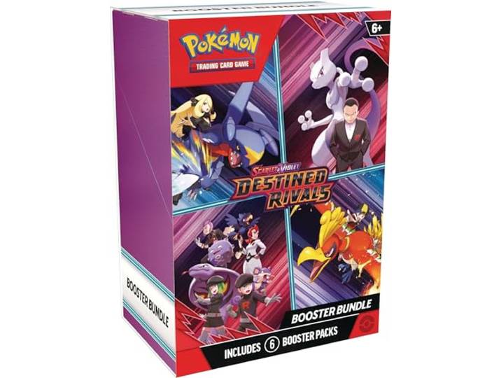 Pokémon TCG: Scarlet & Violet – Destined Rivals Booster Bundle (6 Booster Packs)