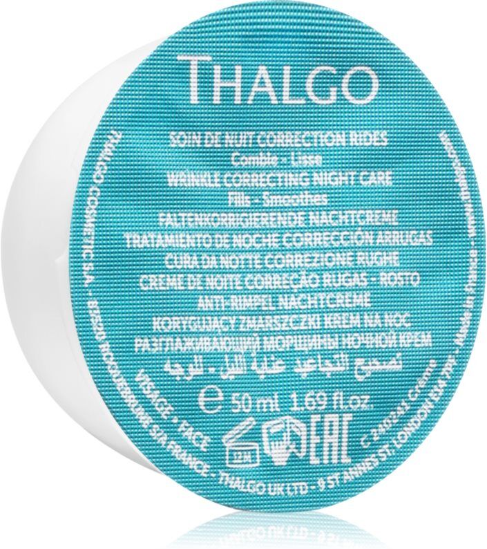 Thalgo Hyalu-Procollagen Wrinkle Correcting Night Care nourishing night cream with anti-wrinkle effect 50 ml