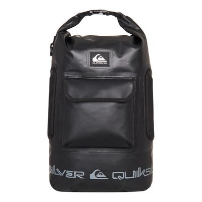 Rucksack QUIKSILVER "Put It All Mid", Herren, schwarz (schwarz, schwarz), Obermaterial: 89% Polyvinylchlorid, 11% Polyester., Rucksäcke Rucksack