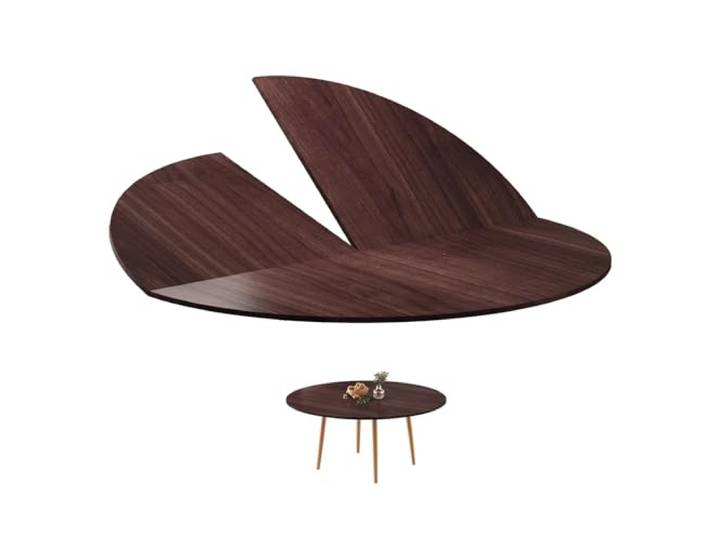 Große, runde, klappbare Tischplatte, runde Tischplatte ohne Beine, runde Holztischplatte für Catering, Bankette und Partys(220cm/87in)
