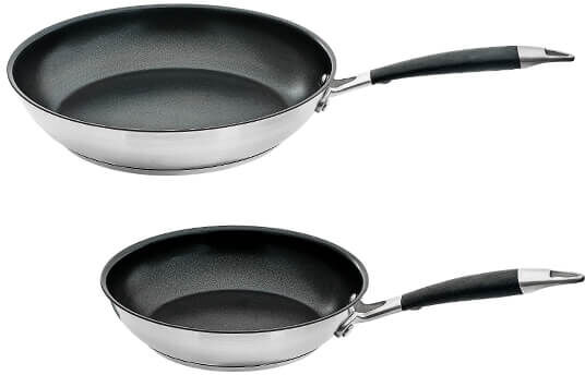 Stoven Soft Touch Induction 20 and 28cm Non-Stick Frying Pan Set
