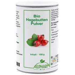Bio Hagebutten Pulver Allpharm 150 g