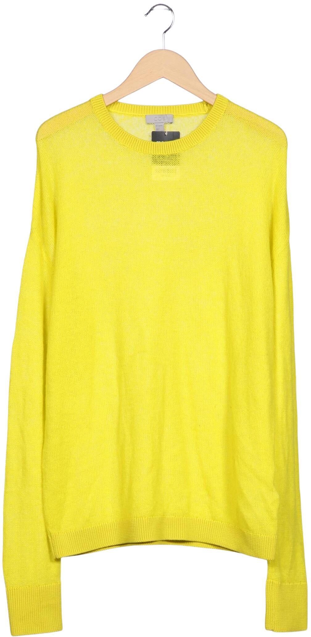 COS Herren Pullover, Neon, Gr. L, Synthetik / Wolle / Seide / Mohair - Second Hand