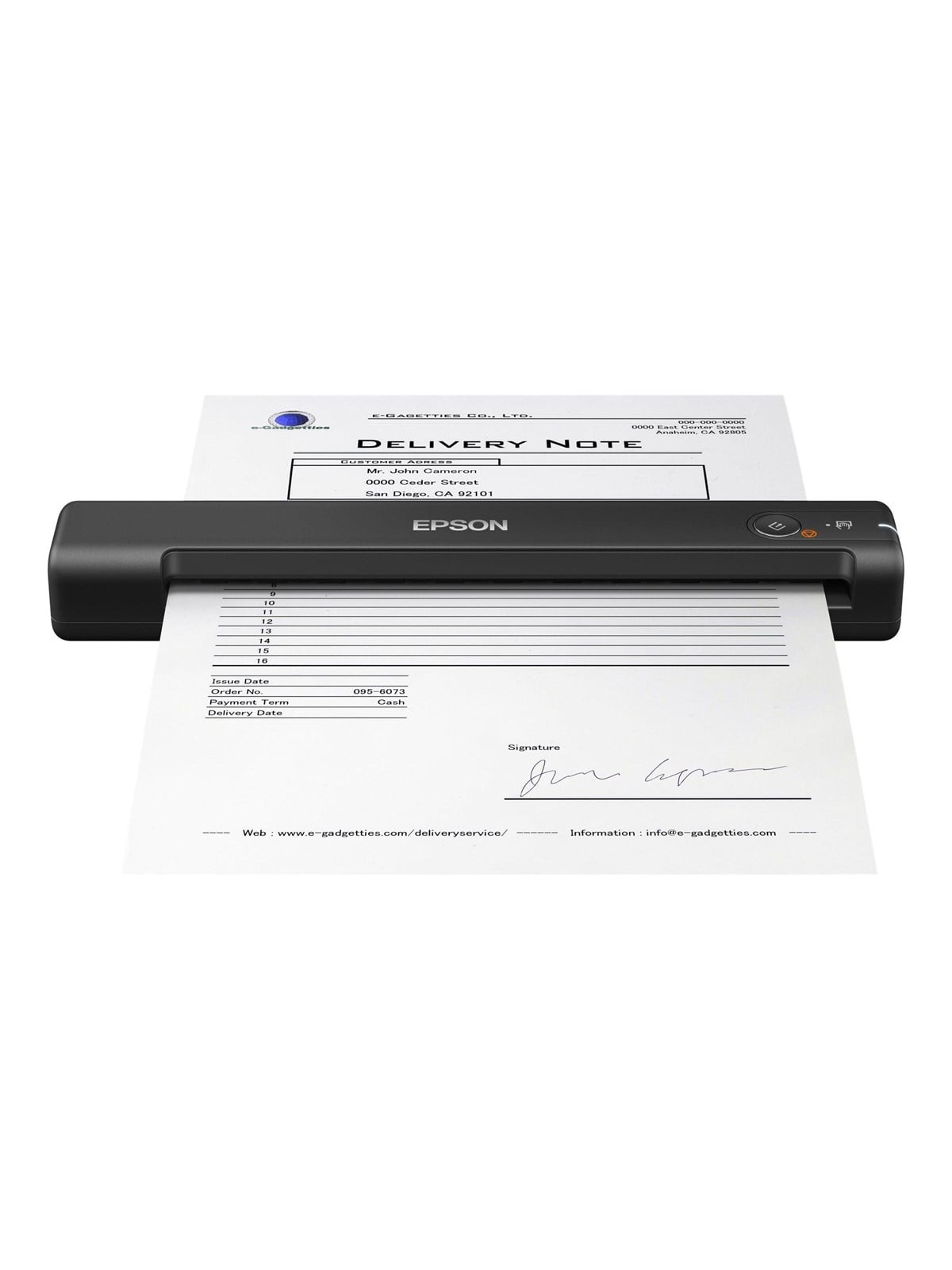 Epson WorkForce ES-50 Mobile Scanner