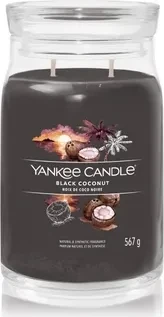 YANKEE CANDLE Signature Glas 2 Dochte Black Coconut 567 g
