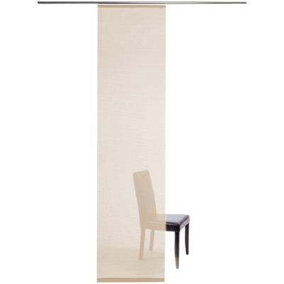Schiebegardine HOMING "Manhattan", beige (creme), B:60cm H:245cm, Polyester, Gardinen, modern, Wohnzimmer, Schlafzimmer