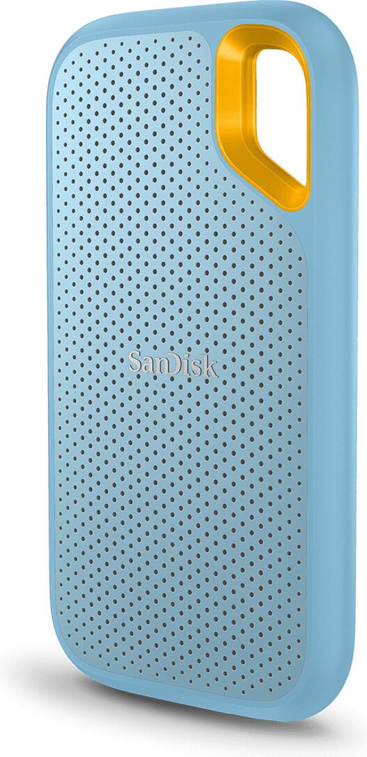 SanDisk Extreme Portable V2 Externe SSD 4 TB USB 3.2 Gen 2 Hemelsblauw