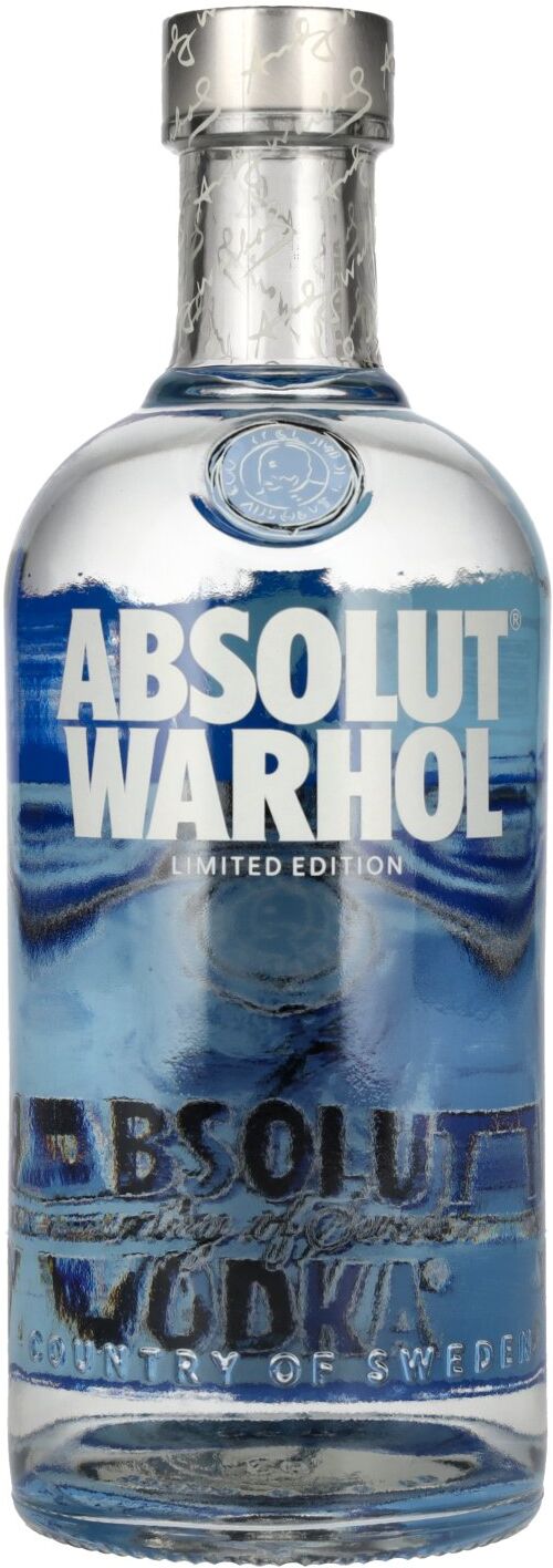 Absolut Vodka WARHOL Original Vodka Limited Edition 40% Vol. 0,7l