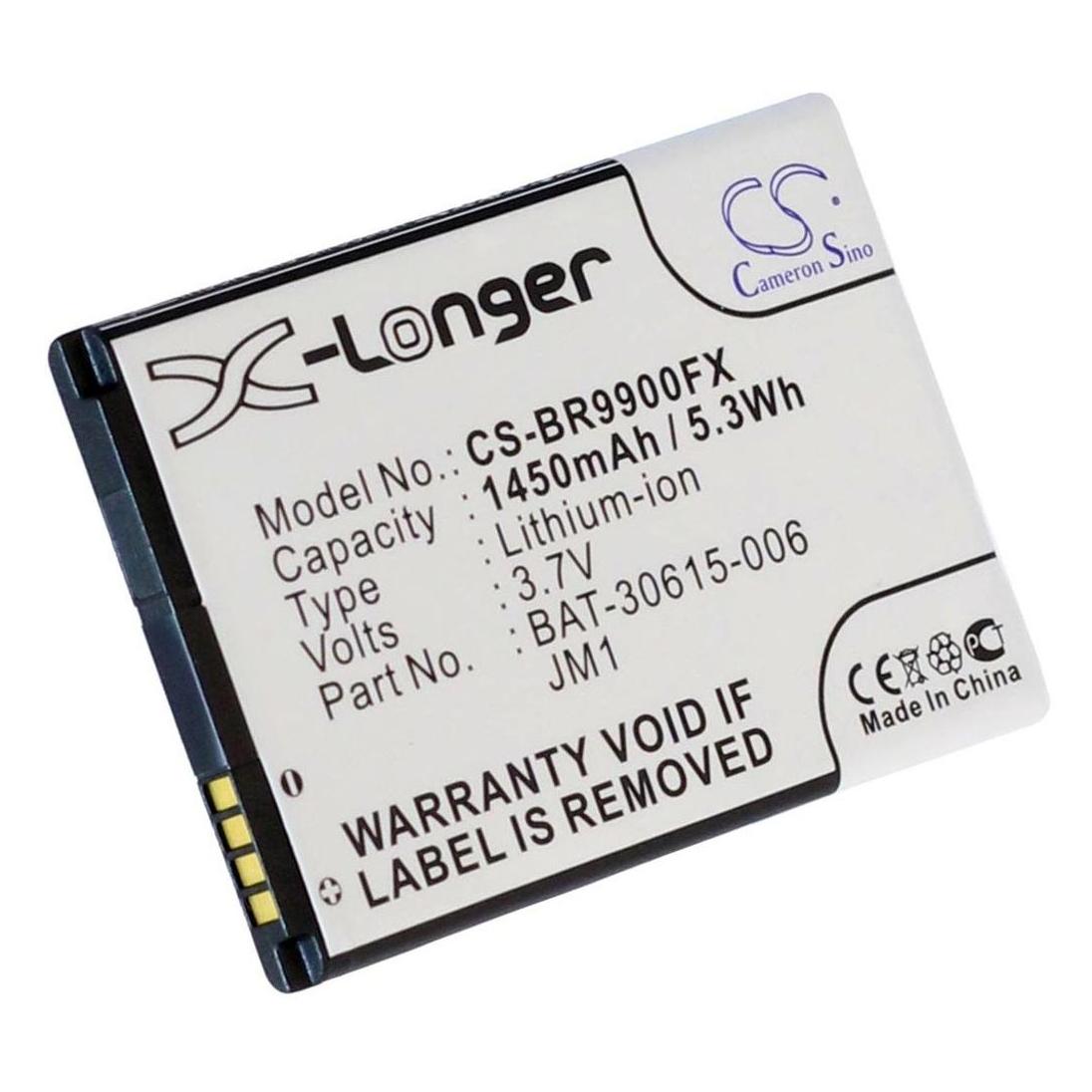 NoName Battery for BlackBerry JM1 Replacement Battery (BB_BR9900FX)