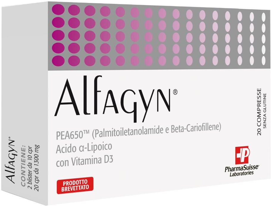 PHARMASUISSE LABORATORIES SpA ALFAGYN*20 Cpr