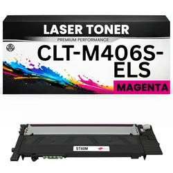 Toner kompatibel für Samsung CLT-M406S / ELS(M406) CLP-360/366/366W/365/365W/368 CLX-3300/3305/3305W/3305FW/3306/3306W/3306FN Xpress C460W/C410W in Magenta
