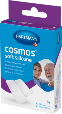 PAUL HARTMANN AG COSMOS soft silicone Pflasterstrips 2 Größen 8 St 16823206