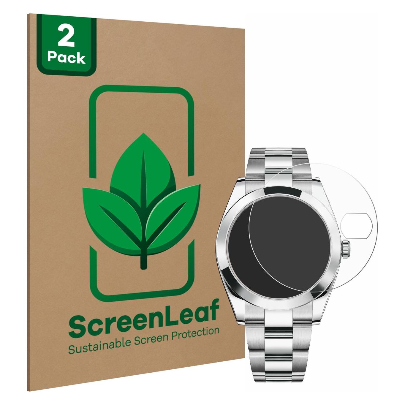 ScreenLeaf Schutzfolie für Rolex Datejust 41 Displayschutz Display Schutz Folie Klar Transparent (6145519)