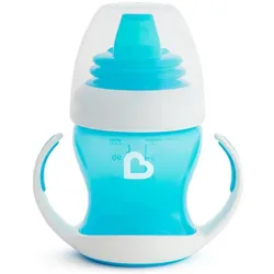 Munchkin, Babyflasche, Gentle Transition Trainer Cup, 4m+, 118ml, blue, 012549WWW (118 ml)