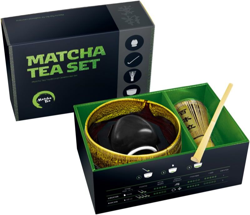 Matcha Tea Matcha Set Profi Akeno coffret cadeau pour la préparation de boisson