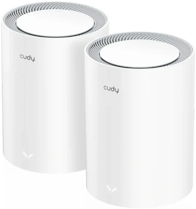 CUDY AX3000 Wi-Fi 6 Mesh 2,5Gb Solution, Weiß (2er-Pack)
