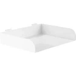 InLine Slatwall Ablage gross weiss (Diverse), TV Zubehör, Weiss