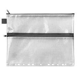 VELOFLEX Reißverschlussbeutel A4 transparent