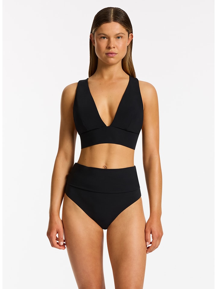 Jets Bikini-Oberteil in Schwarz - S