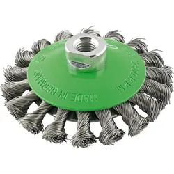 FORMAT Kegelbürste rostfrei gezopft M14 115x0,50mm