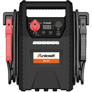 Unicraft Starthilfegerät SB 501, 12/24V, 3000A Spitzenstrom, Kapazität 2x 22000mAh
