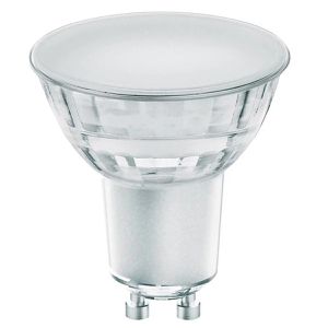 OSRAM LED-Lampe Superstar Plus, GU10, 4,1W ersetzt 32W, warmweiß, dimmbar, 120°